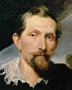 Anthony Van Dyck Frans Snyders cropped and downsized oil painting reproduction